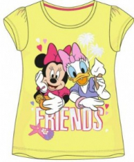 T-Shirt Minnie Mouse & Daisy gelb Gr. 122