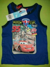 Disney Cars Jungen Top, kurzarm T-Shirt 116