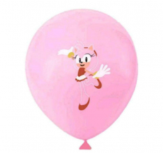 Sonic the hedgehog Luftballons 6x