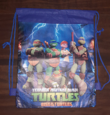 Ninja Turtles Sportbeutel blau