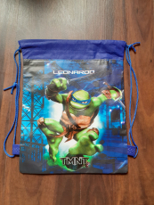 Ninja Turtles Sportbeutel blau