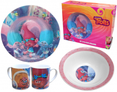 Trolls Frühstücksset Kindergeschirr