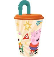 Peppa Wutz Trinkbecher mit Trinkhalm