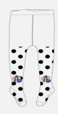 Miraculous Ladybug weiss Strumpfhose 104/110