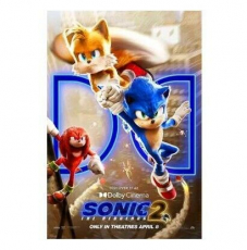 Sonic the hedgehog 2 Leinwandbild 21x30