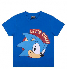 Sonic the Hedgehog blau T Shirt Gr. 6