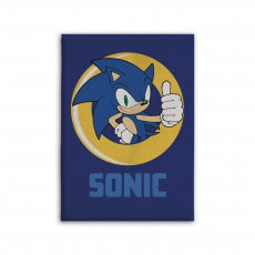 Sonic the Hedgehog Fleecedecke 140x100