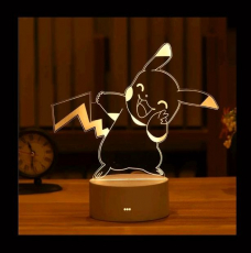 Pokemon Pikachu LED Lampe