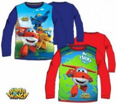 Super Wings Langarmshirt rot Gr. 98