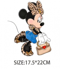 Minnie Maus Wärme Übertragungs Bügelbild