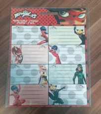 Miraculous ladybug Adressaufkleber 16 stk