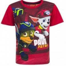 Paw Patrol T-shirt rot Gr.104