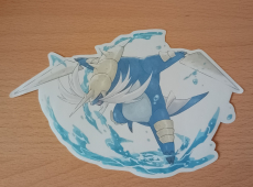 Pokemon Bügelbild für eine Schultüte