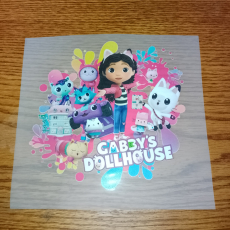 Gabbys Dollhouse Bügelbilder Wärmeübertragung