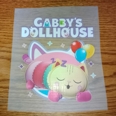 Gabbys Dollhouse Bügelbilder Wärmeübertragung