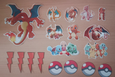 Pokemon Bastelset für eine Schultüte Set