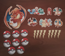 Pokemon Bastelset für eine Schultüte