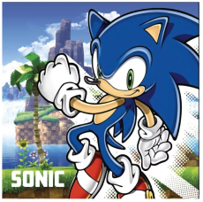 Sonic the Hedgehog Island Sonic the Hedgehog Hand- und Gesichtstuch, 30x30cm