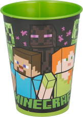 Minecraft Becher, Plastik 260 ml