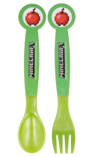 Minecraft Besteckset Gabel und Löffel