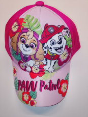 PAW PATROL Baseball Cap, Kappe Schirmmütze für Kinder, Mädchen verstellbar 52