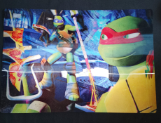 Ninja Turtles Platzset 3D