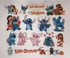 Disney Lilo und Stitch Bügelbilder Bögen