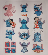 Disney Lilo und Stitch Bügelbilder Bögen