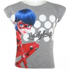 Miraculous Ladybug Mädchen grau Gr.104