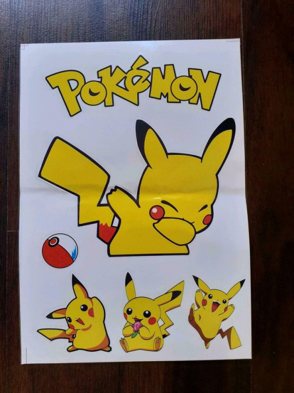 Pokemon Pikachu Aufkleber für Auto