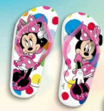 Disney Minnie Mouse Strandschuhe Badeschuhe Flip Flops Sandalen Gr. 25/26 -2x