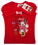 T-Shirt Minnie Mouse rot Gr. 104