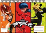 Miraculous ladybug A4 spiral-skizzenbuch