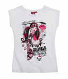 Monster High Tshirt weiss 128