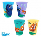 Dory Nemo Trinkbecher 4-er Set
