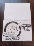 Miraculous ladybug Skizzenbuch A4 mit Blatt Aufklebern
