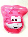Kissen Super Wings Kinder Kinderzimmer rosa