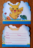 Pokemon Einladungskarten