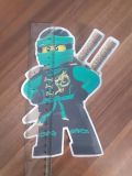 Lego Ninjago Bügelbild gross Dunkle Textilien
