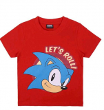 Sonic the Hedgehog rot T Shirt Gr. 6