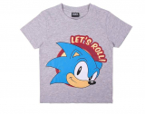 Sonic the Hedgehog grau T Shirt Gr. 6