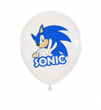 Sonic the hedgehog 5x Luftballons
