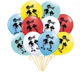 Sonic the hedgehog 5x Luftballons