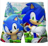 Sonic the hedgehog kurze Shorts 110-5 Jahre