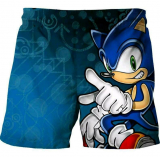 Sonic the hedgehog kurze Shorts 130-7 Jahre