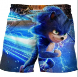 Sonic the hedgehog kurze Shorts 130-7 Jahre