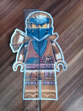Lego Ninjago Bügelbild helle Textilien