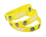 Sonic the Hedgehog Armband Silikon gelb