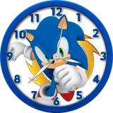 Sonic the Hedgehog Wanduhr 25cm