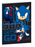 Sonic, the Hedgehog Go B/5 liniertes Heft 40 Seiten